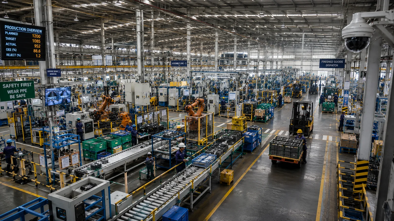 Manufacturing deployment